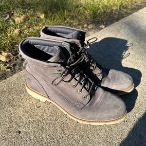 Grey Nubuck Timberland Boots Size 10